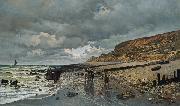 Claude Monet La Pointe de la Heve at Low Tide Germany oil painting artist